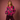 Wild Magenta Bomber Cotton Velvet jacket