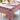 Mughal Floral Paisley Pink Cotton Tablecloth | Block Print Table Cover