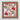 Persian Turquoise & Crimson Chintz Block Print Cotton Napkin