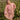 Cyra Blush Pink Hand Block Cotton Midi Dress