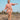 Cyra Blush Pink Hand Block Cotton Midi Dress