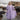 Vanessa Purple Hand Block Cotton Long Maxi Dress
