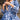 Nerine Floral Block Print Cotton Long Maxi Dress